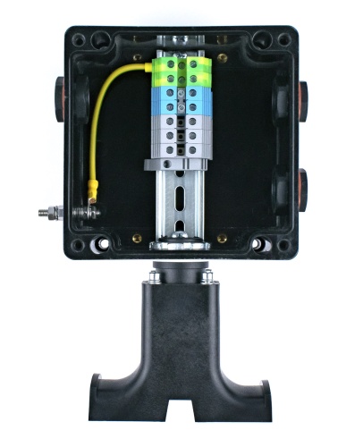 Комплектация TERMBOX Ex 160N — DIN-рейка, клеммники, корпус